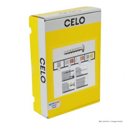 wkręt do betonu BTS 6x55 łeb poszerzany płaski z gniazdem TX  /opk=100szt./ 9ZG655BTSPTL CELO (9ZG655BTSPTL)